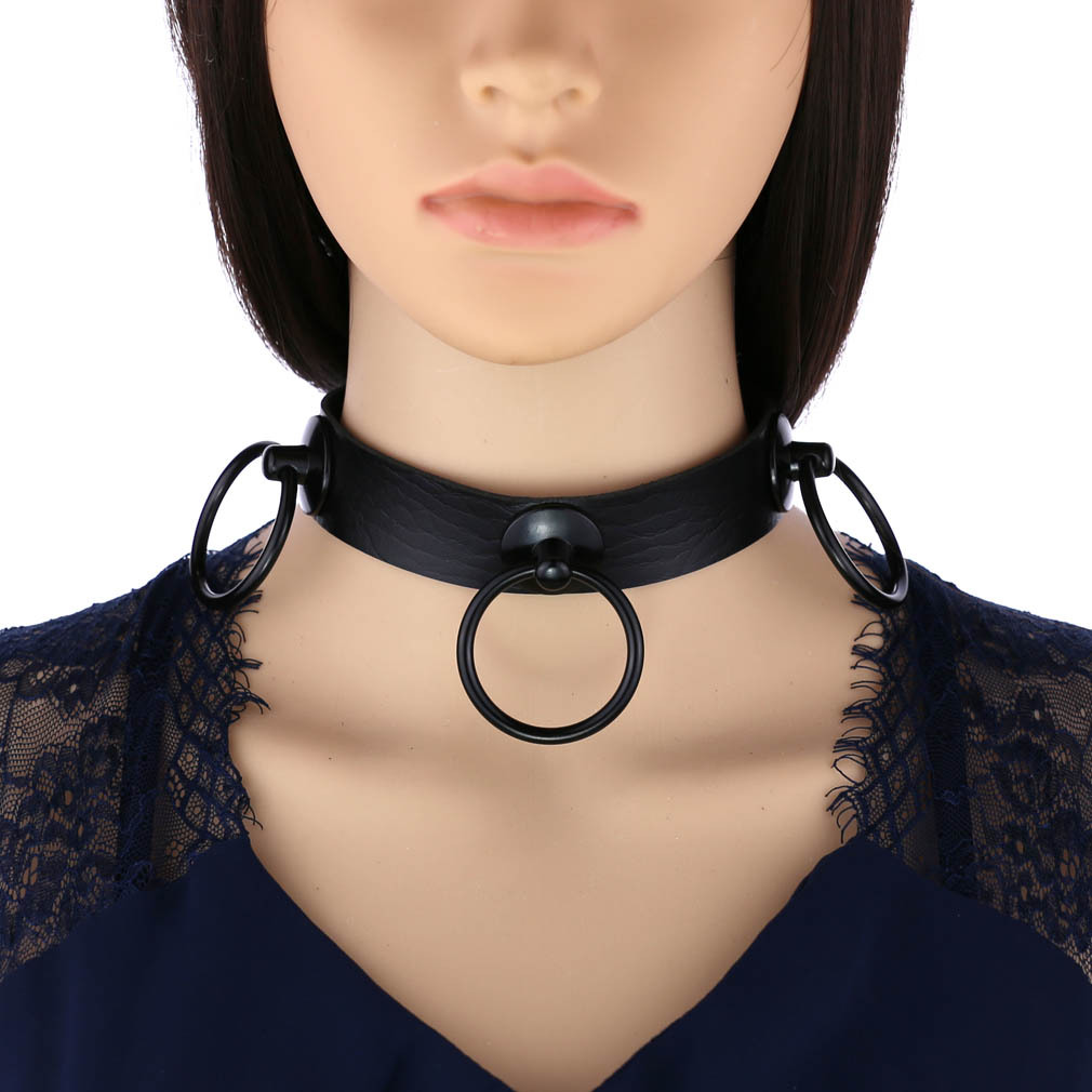 (image for) Black Circle Ring Choker