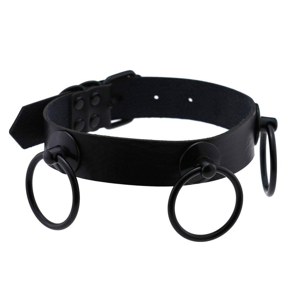 (image for) Black Circle Ring Choker