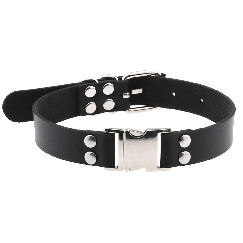 (image for) Magnetic Leather Collar