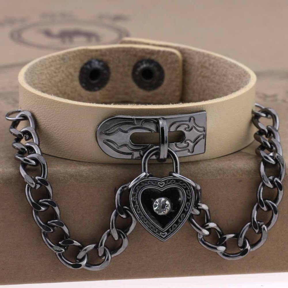 (image for) Heart-shaped Lock Bracelet