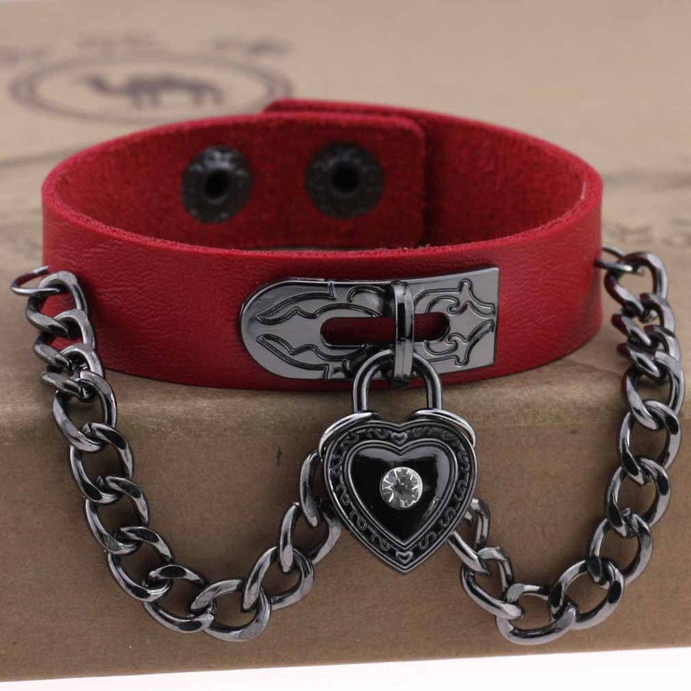 (image for) Heart-shaped Lock Bracelet