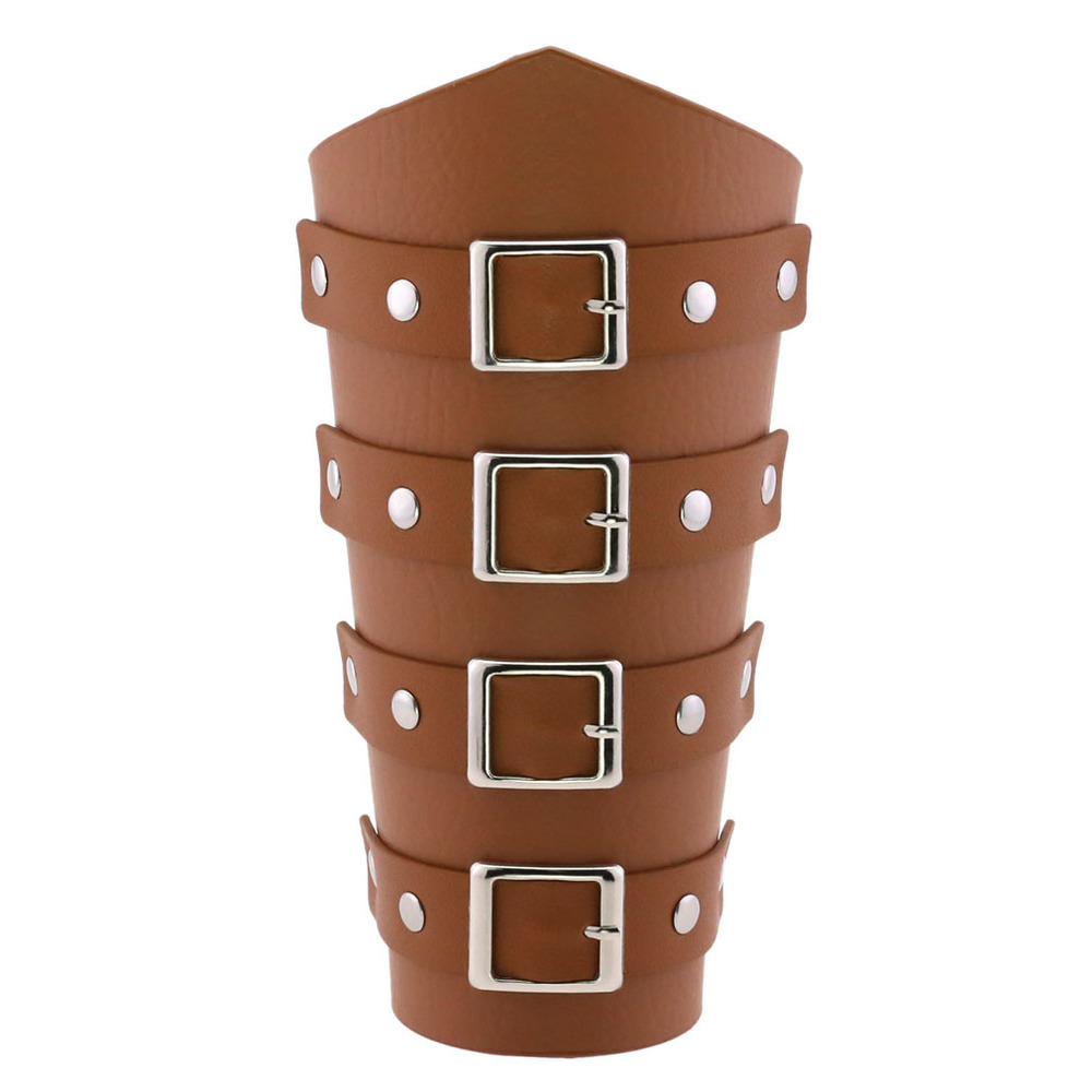 (image for) Leather Waxed Cycling Belt Buckle Bracers
