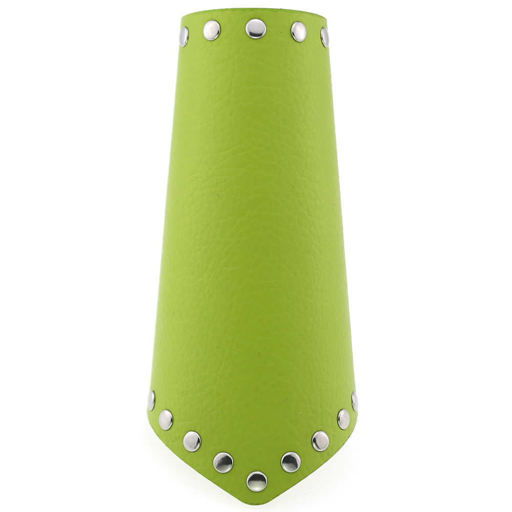 (image for) Leather Waxed Cycling Bracers