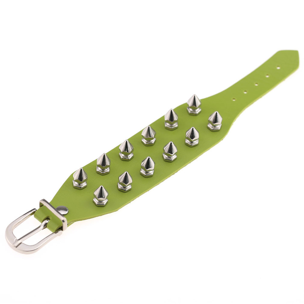 (image for) Punk PU leather Rivetbracelet