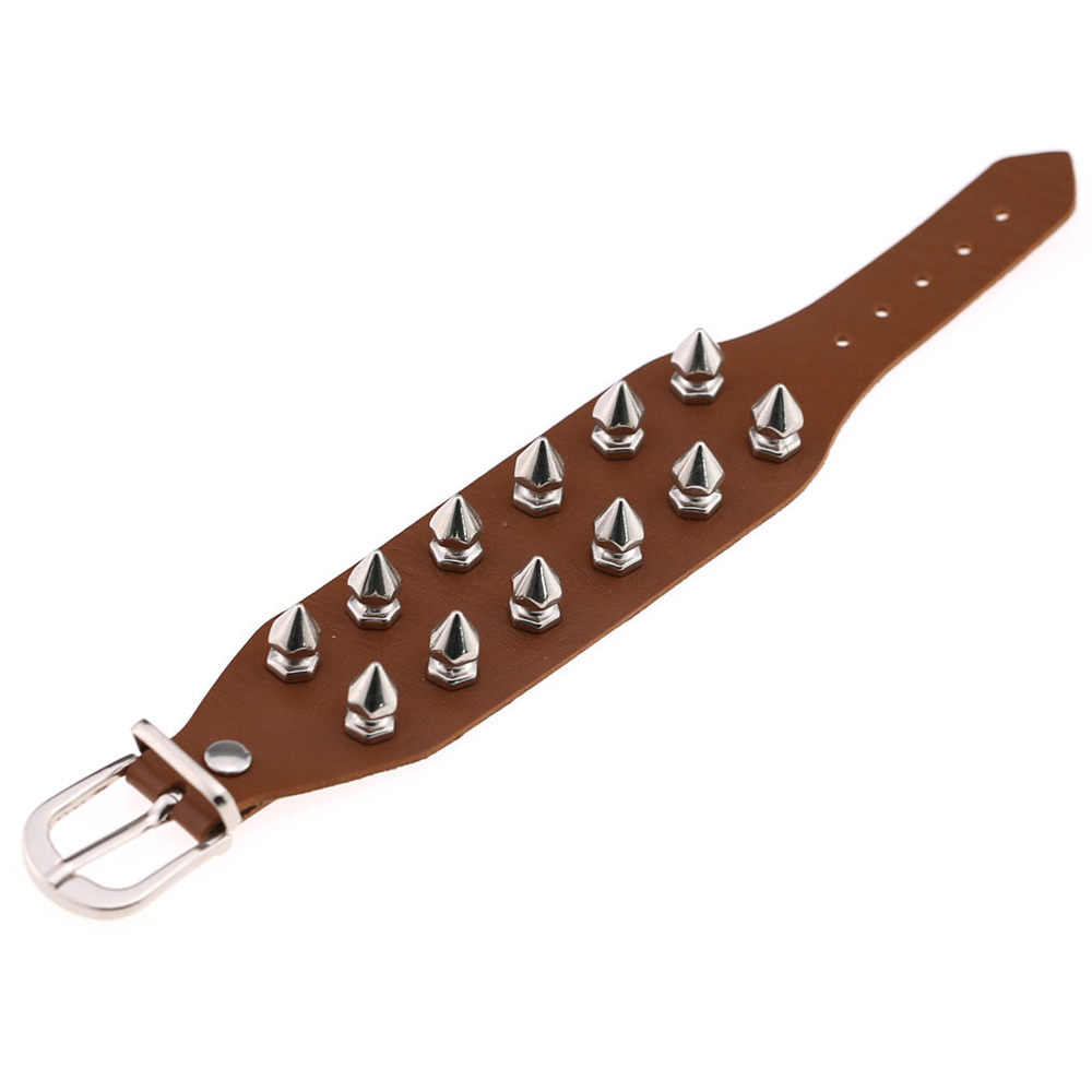 (image for) Punk PU leather Rivetbracelet