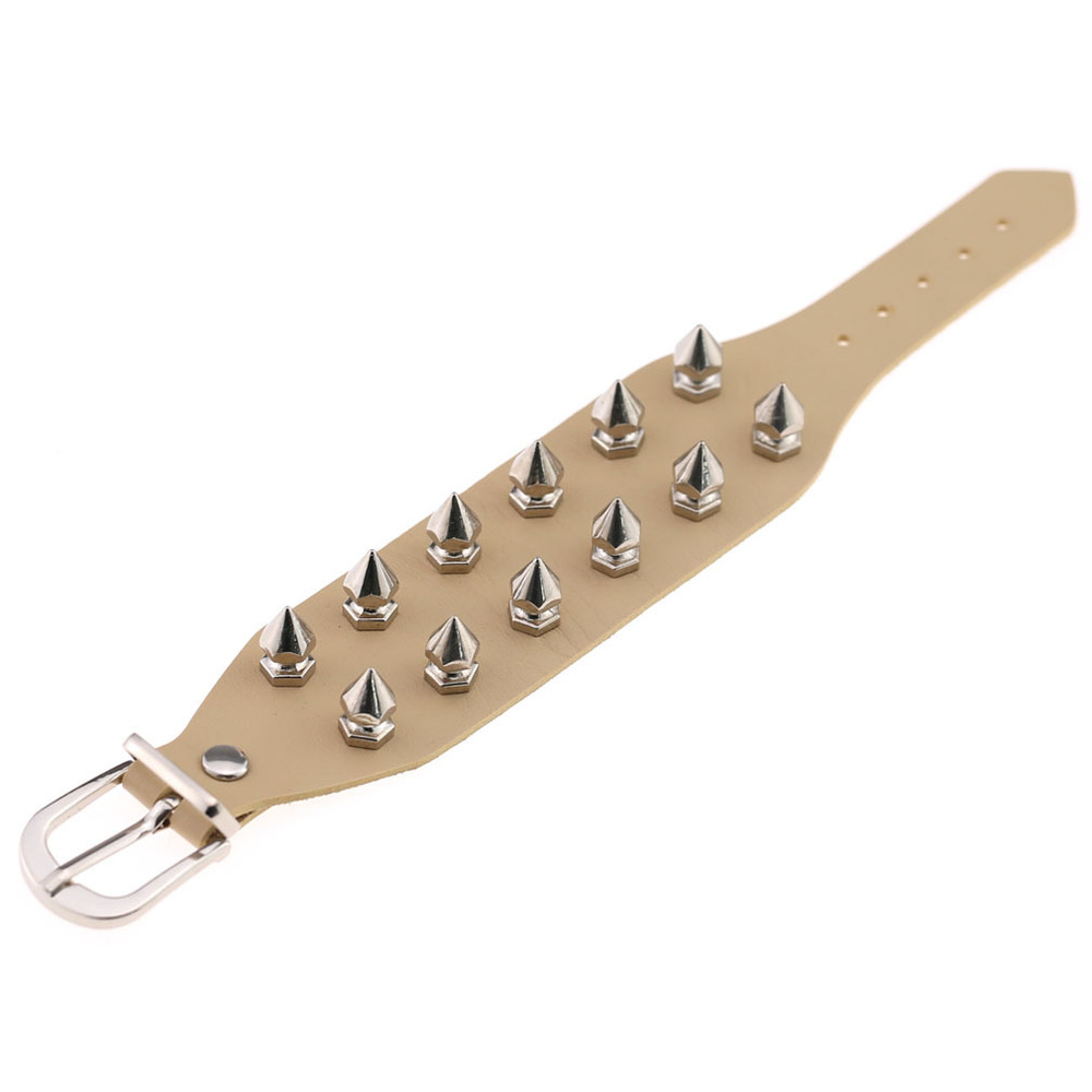 (image for) Punk PU leather Rivetbracelet