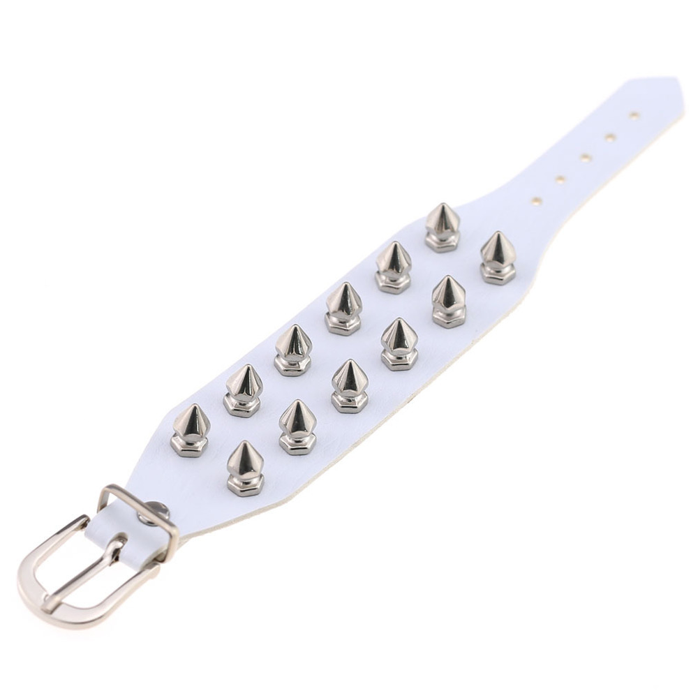 (image for) Punk PU leather Rivetbracelet