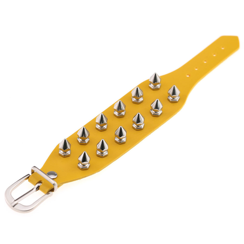 (image for) Punk PU leather Rivetbracelet