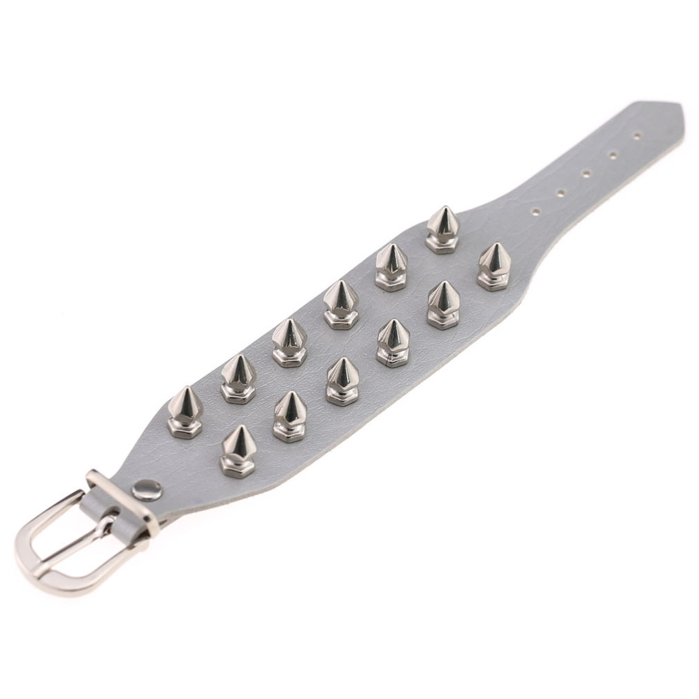 (image for) Punk PU leather Rivetbracelet