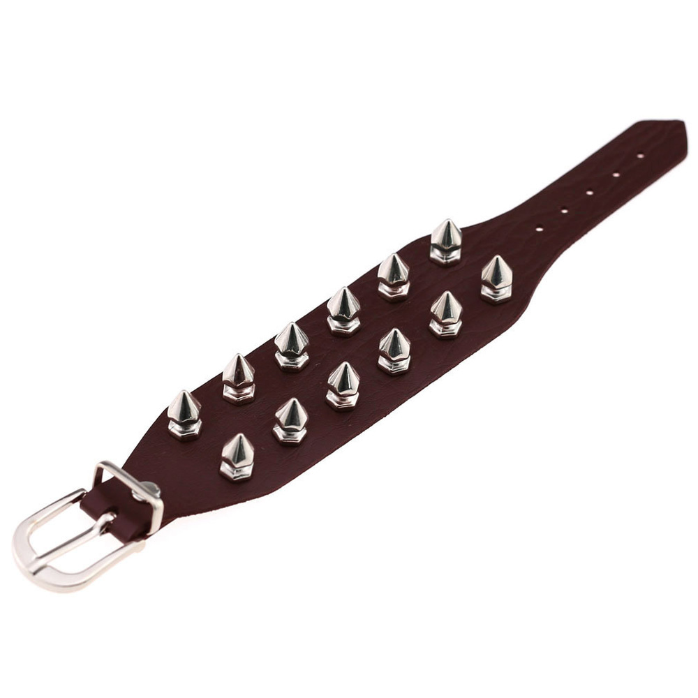(image for) Punk PU leather Rivetbracelet