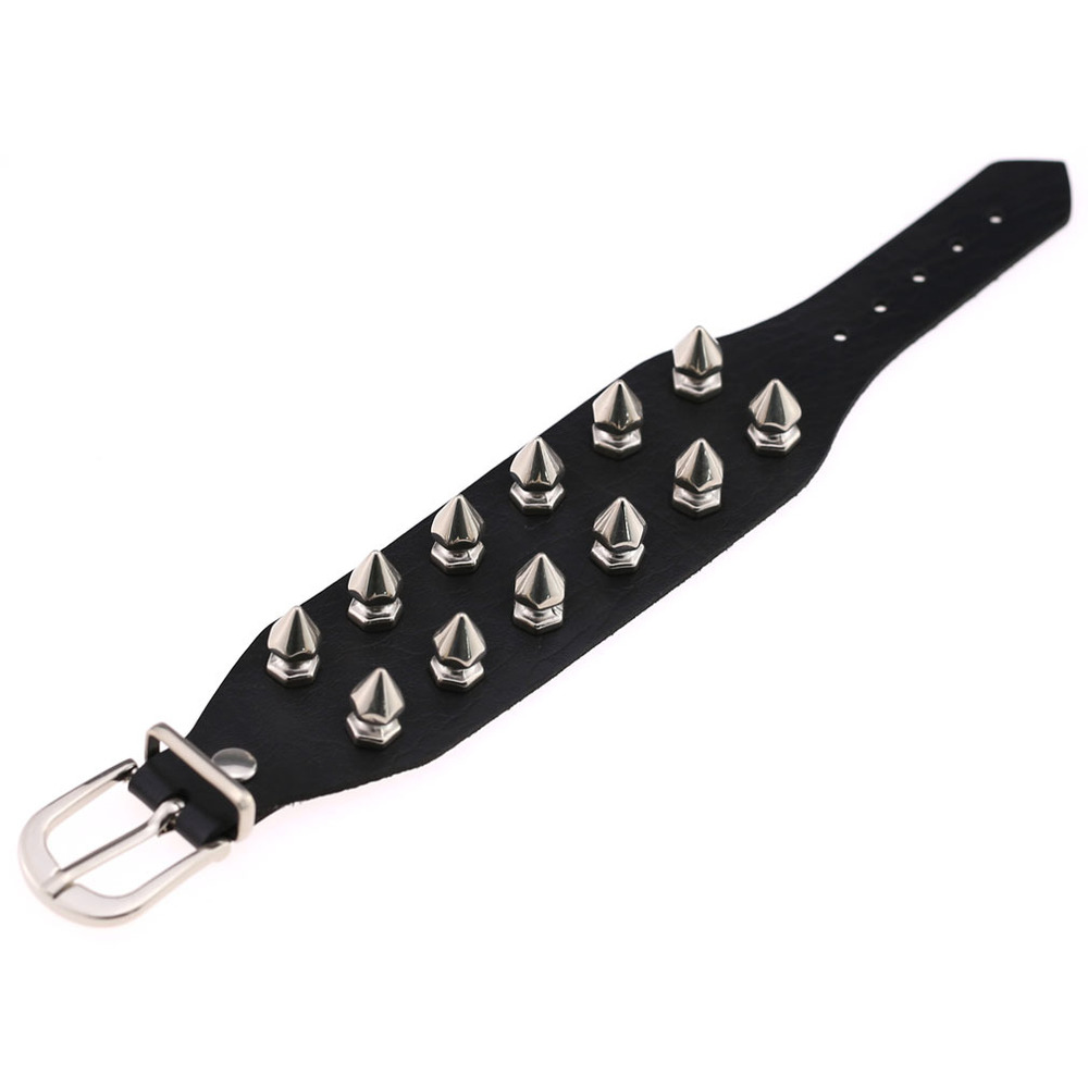 (image for) Punk PU leather Rivetbracelet
