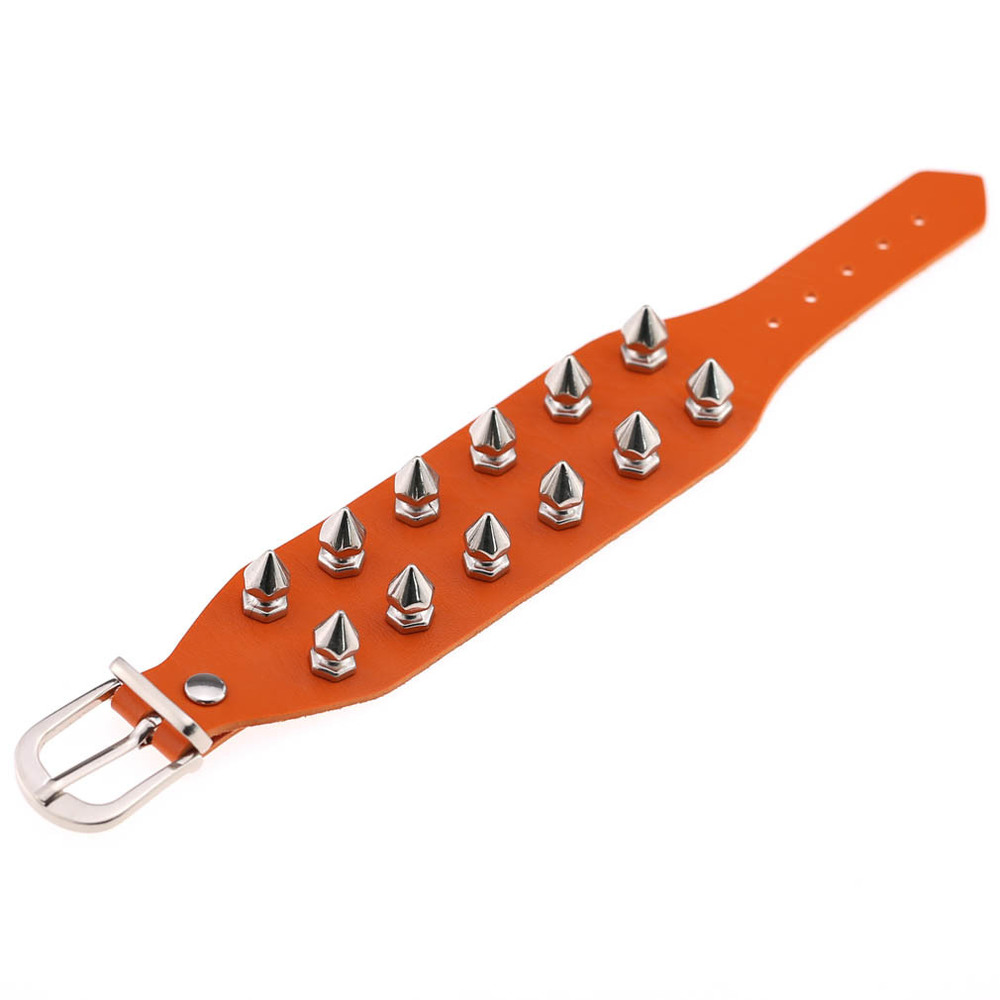 (image for) Punk PU leather Rivetbracelet