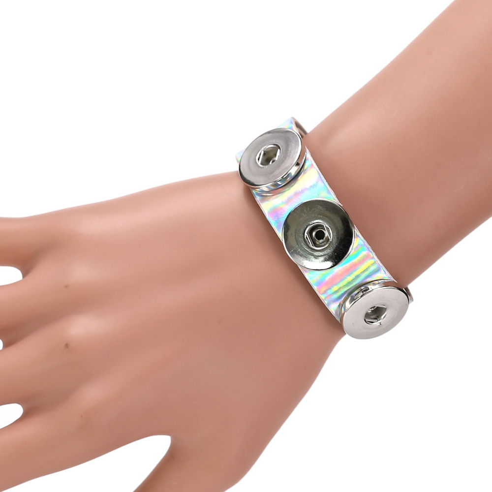 Button Lock Bracelet- Laser