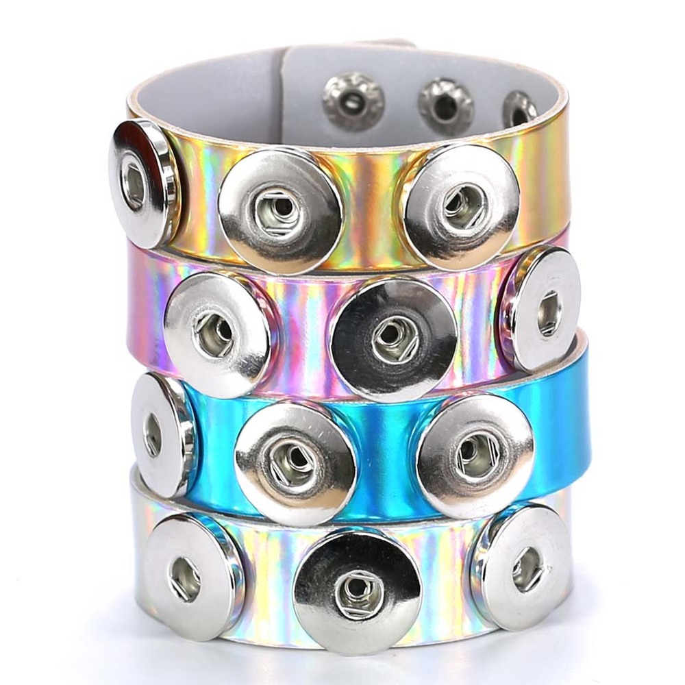 Button Lock Bracelet- Laser