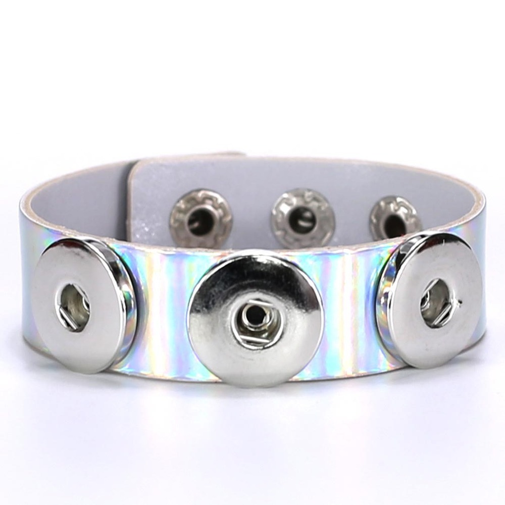(image for) Button Lock Bracelet- Laser