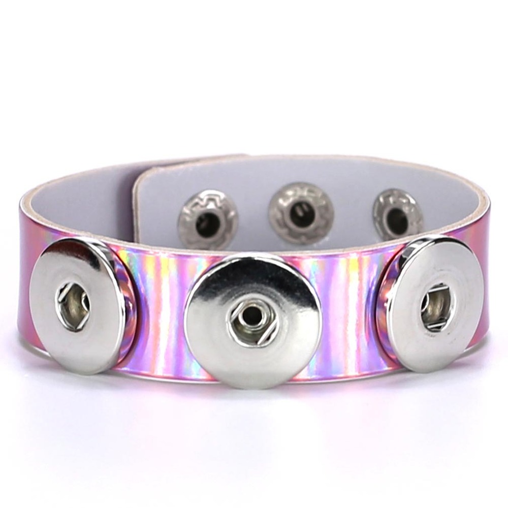 (image for) Button Lock Bracelet- Laser