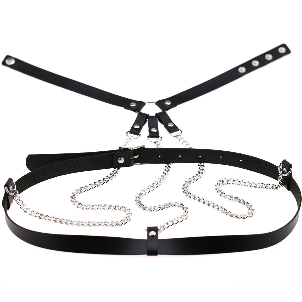 (image for) Bondage Collar Waist Chain