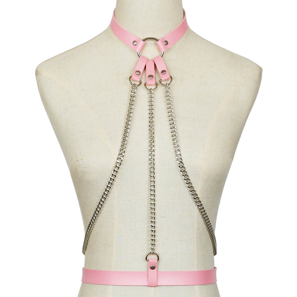 (image for) Bondage Collar Waist Chain