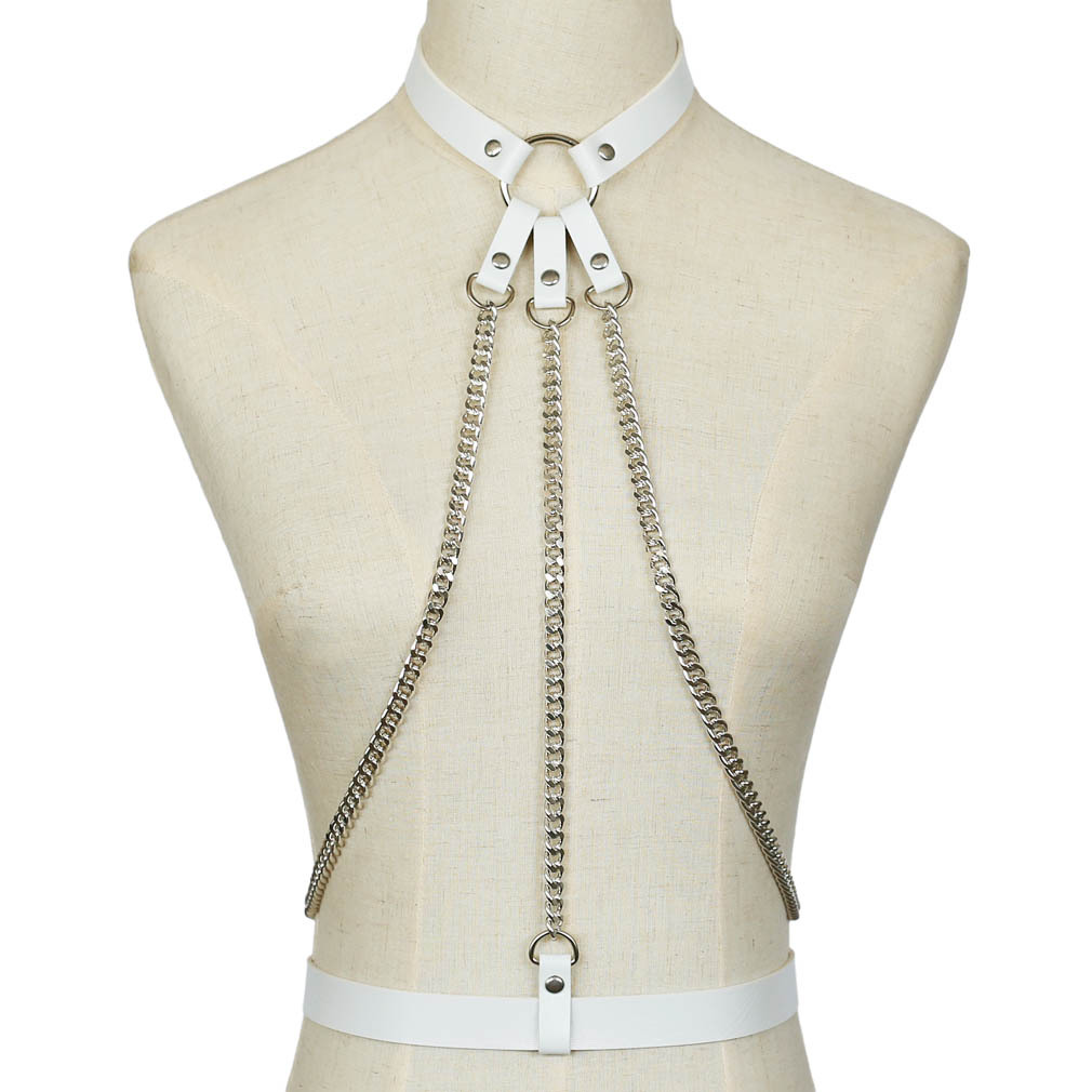(image for) Bondage Collar Waist Chain