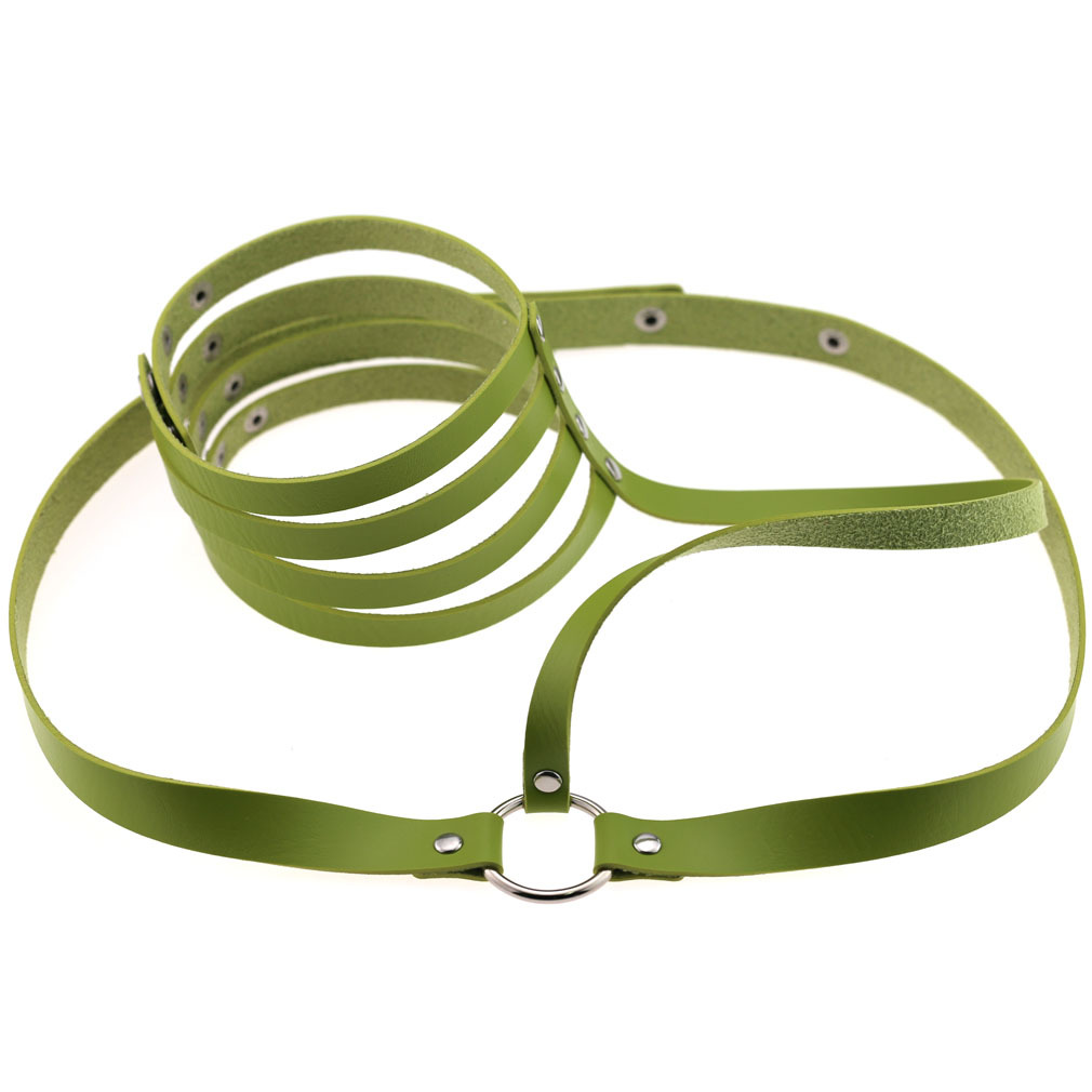 (image for) Erotic Bondage Collar Belt