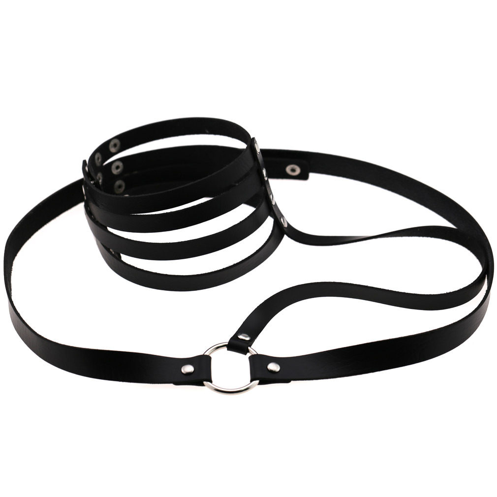 (image for) Erotic Bondage Collar Belt