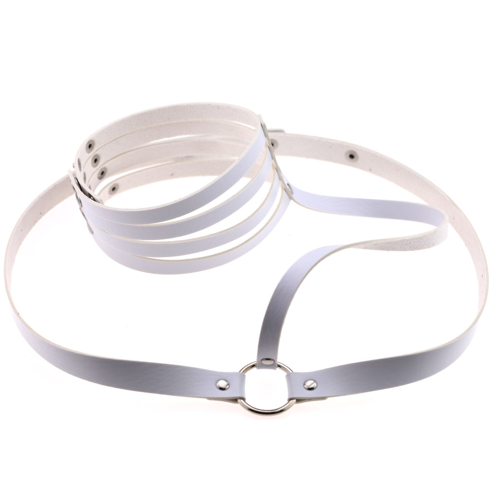 (image for) Erotic Bondage Collar Belt