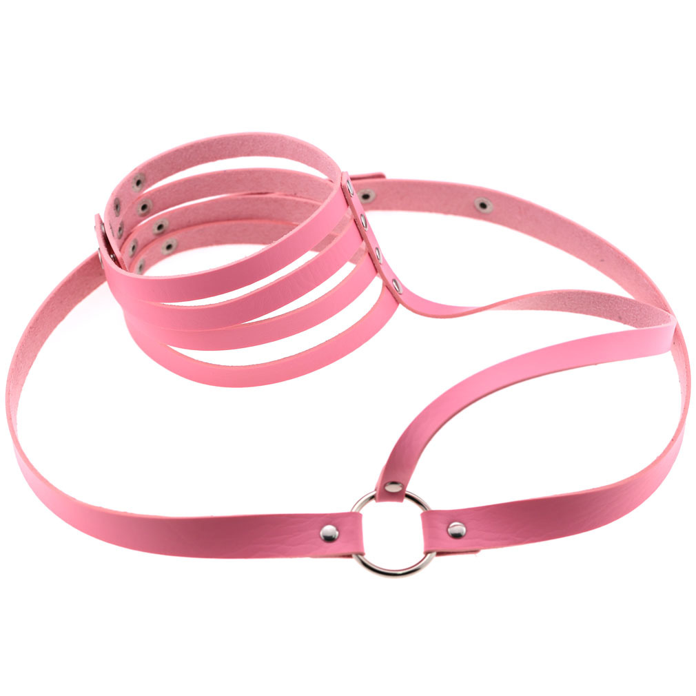 (image for) Erotic Bondage Collar Belt