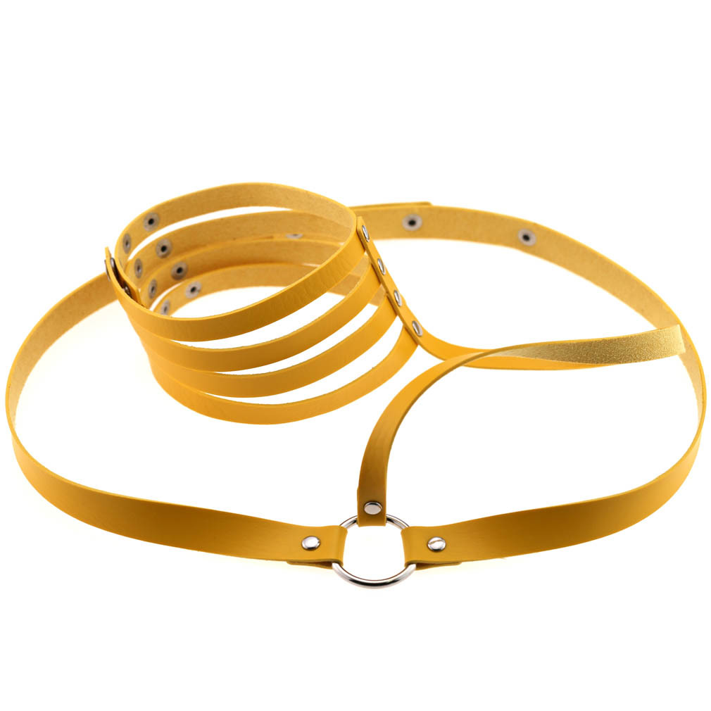 (image for) Erotic Bondage Collar Belt