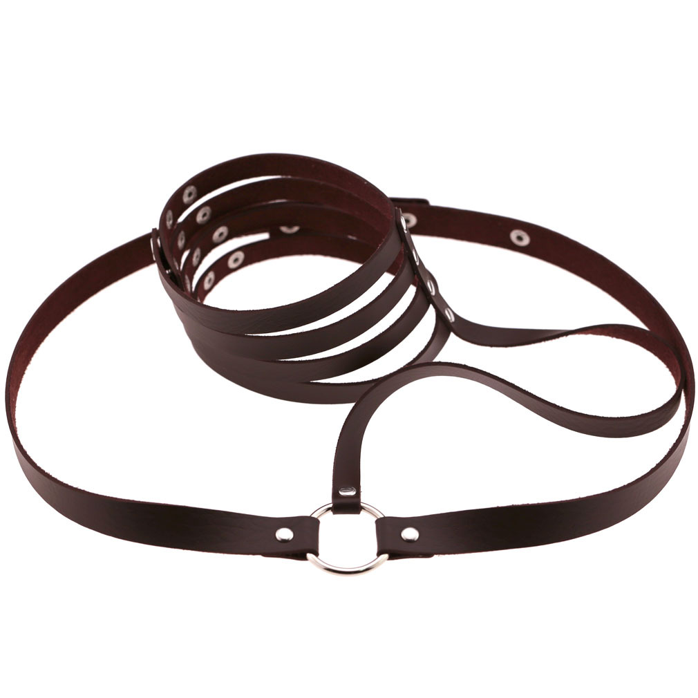 (image for) Erotic Bondage Collar Belt
