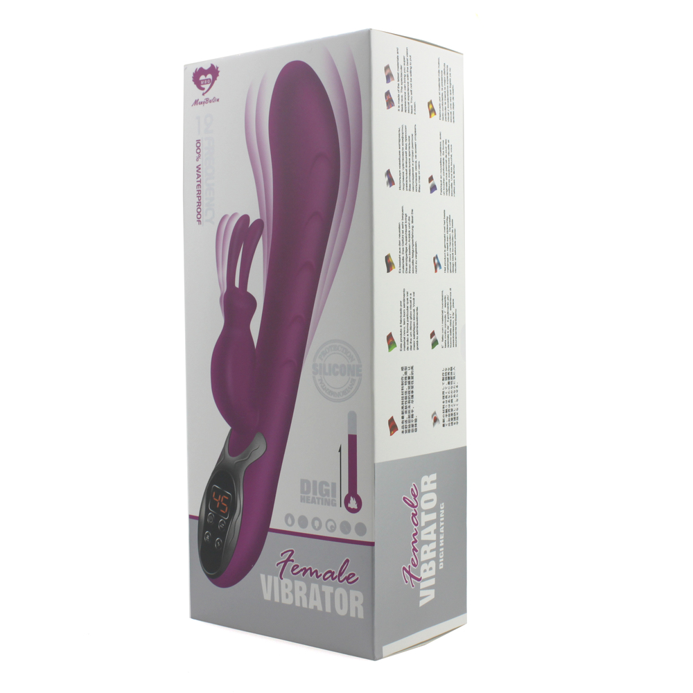 (image for) Heating Silicone G-spot Rabbit Vibrator
