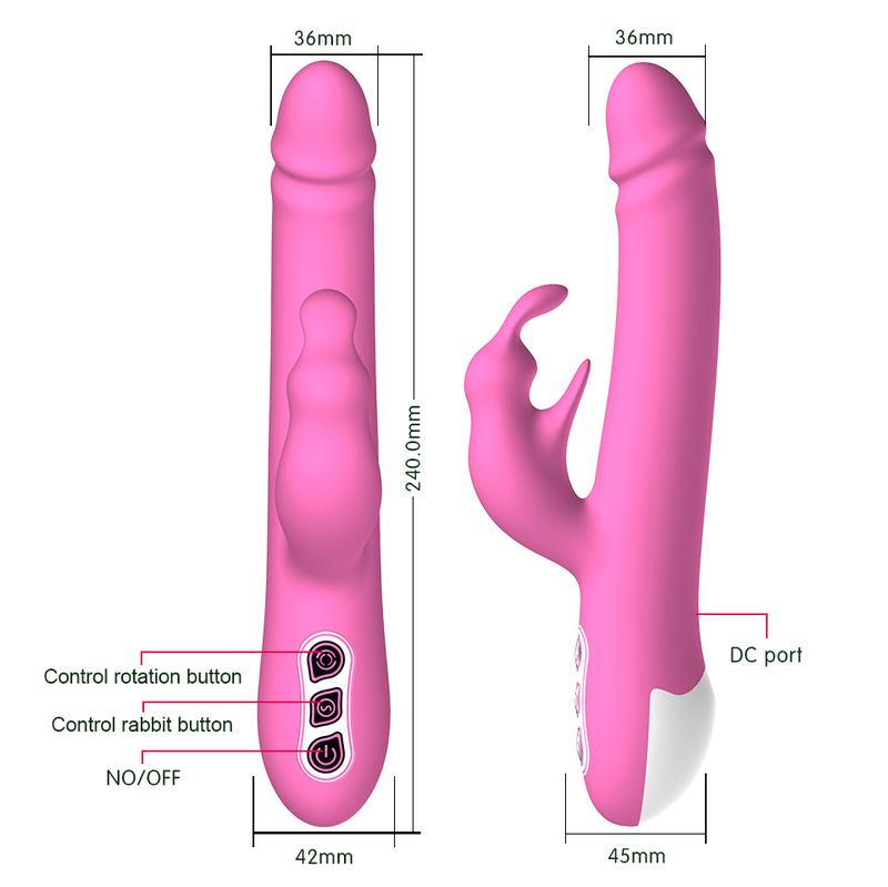 (image for) Alvin Glans Rotation Rabbit Vibrator