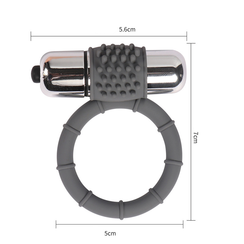 (image for) Silicone Vibration Sex Ring