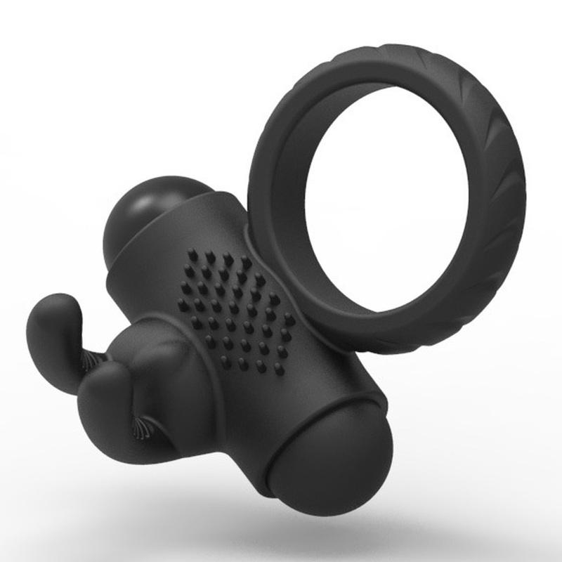 (image for) Silicone Rabbit Sex Ring