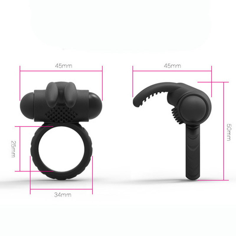 (image for) Silicone Rabbit Sex Ring