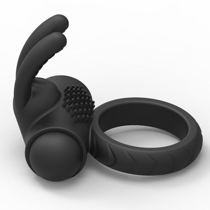 (image for) Silicone Rabbit Sex Ring