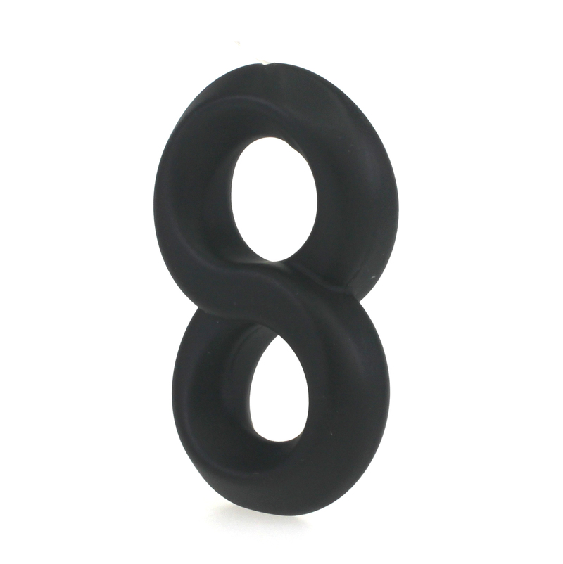 (image for) Soft Silicone 8 Cock Ring