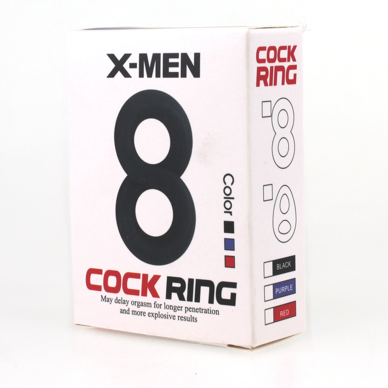 (image for) Soft Silicone 8 Cock Ring