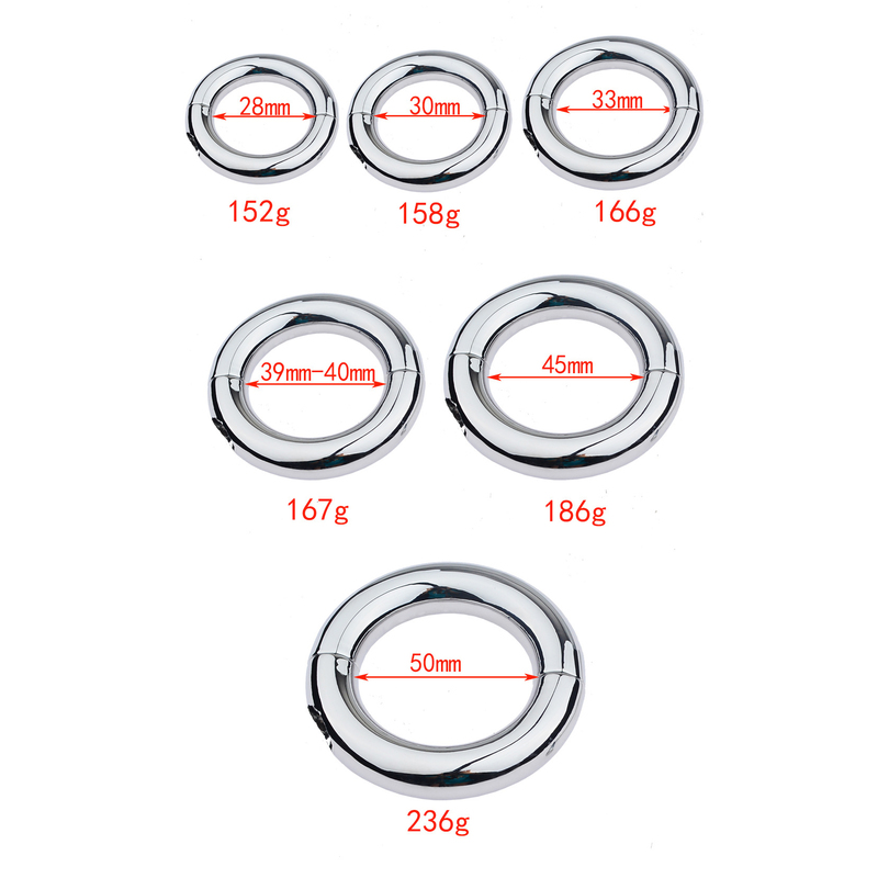 (image for) Stainless Steel Disassembly Cock Ring