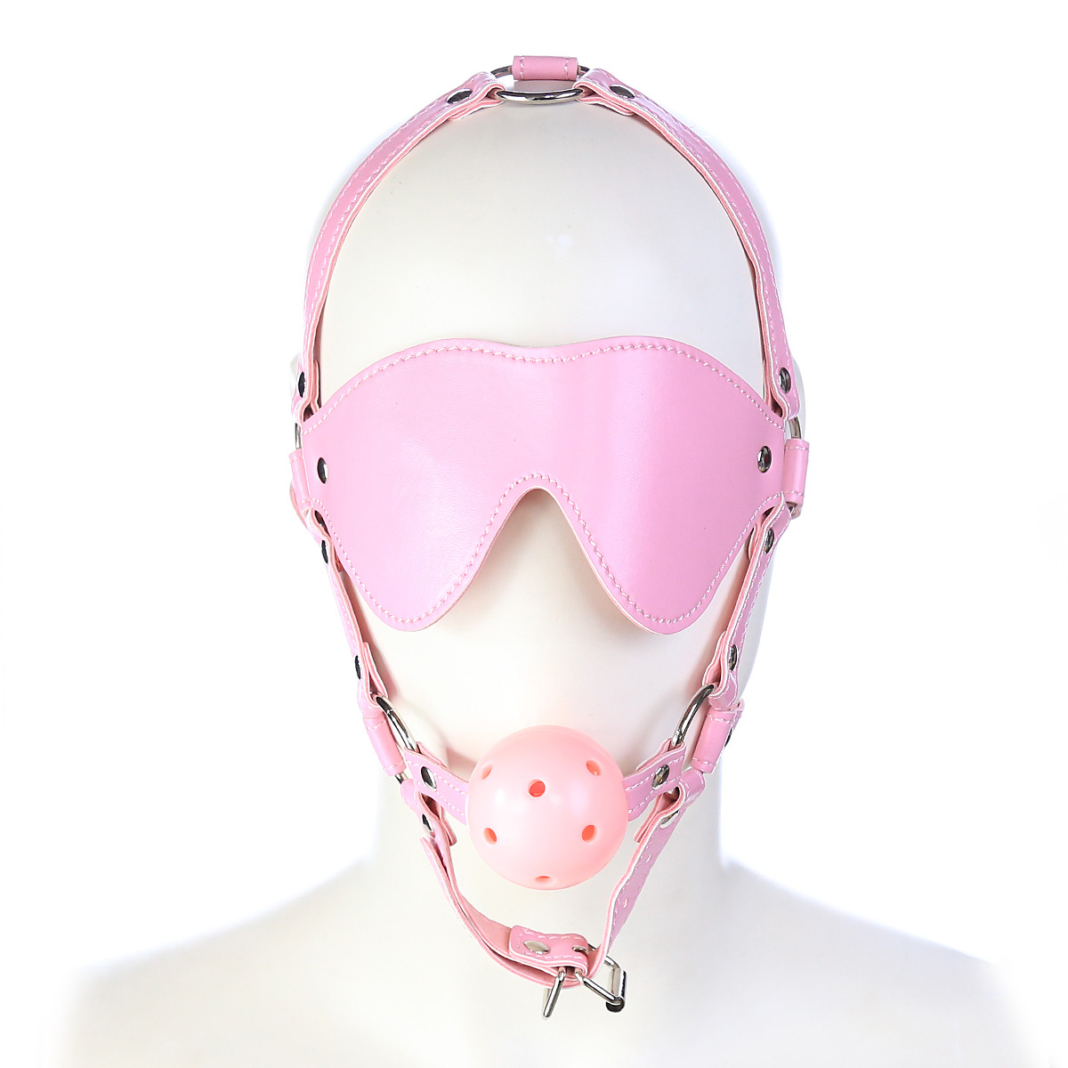 (image for) Harness Ball Gag With Blinder