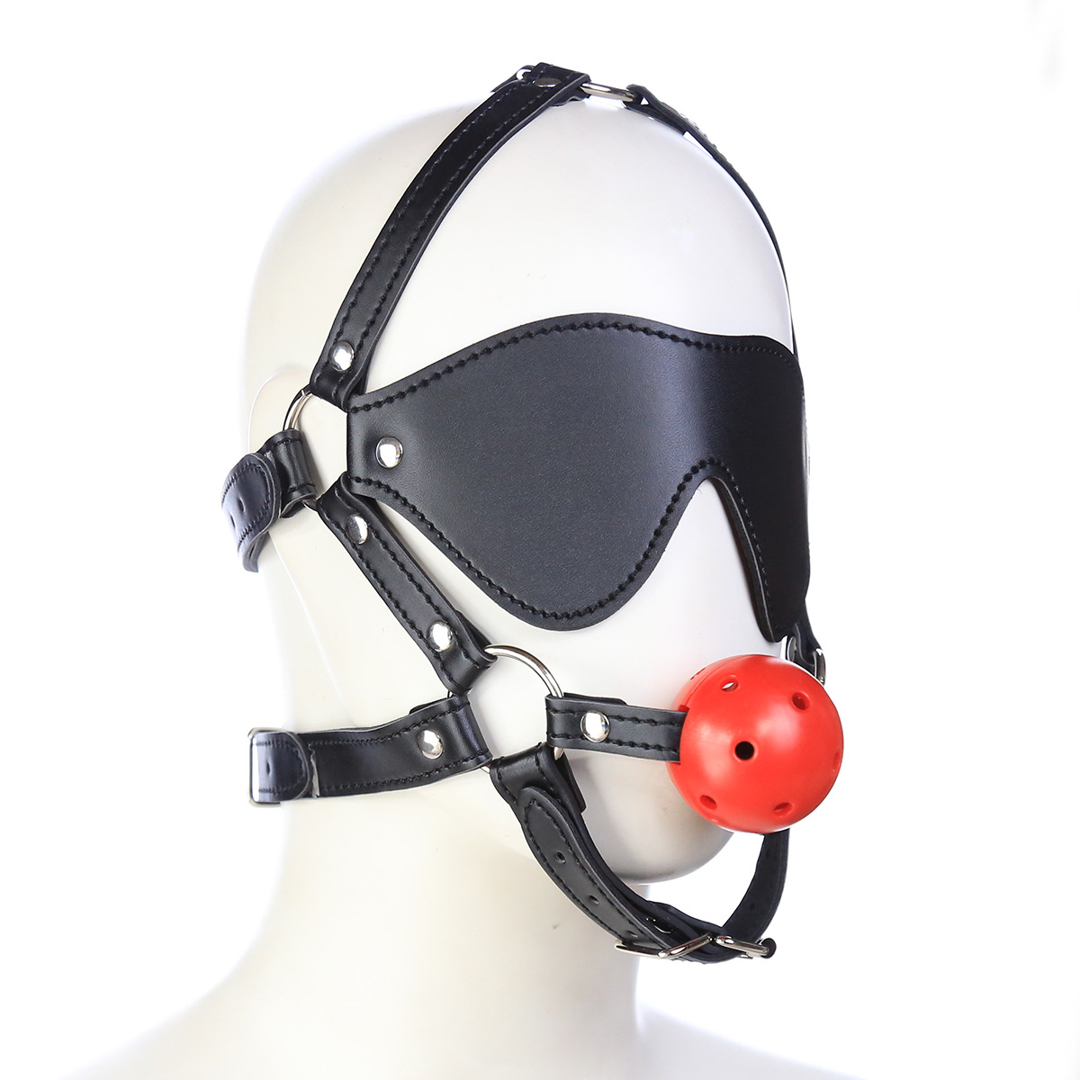 (image for) Harness Ball Gag With Blinder