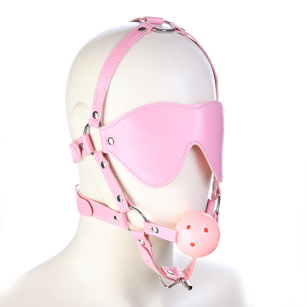 (image for) Harness Ball Gag With Blinder