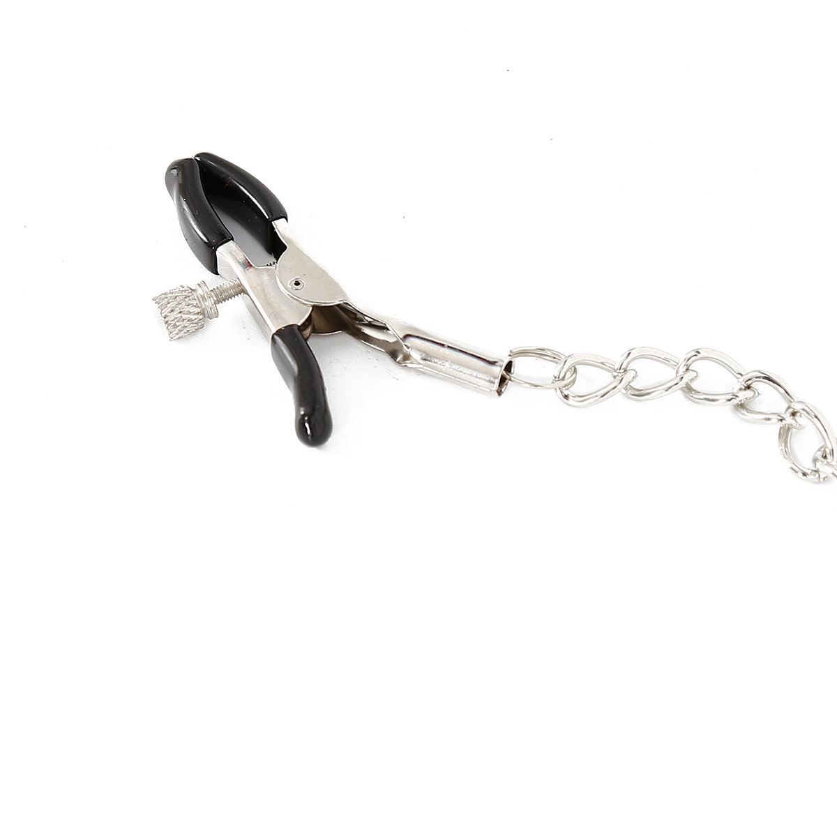 (image for) O-Ring Gag with Nipple Clamps