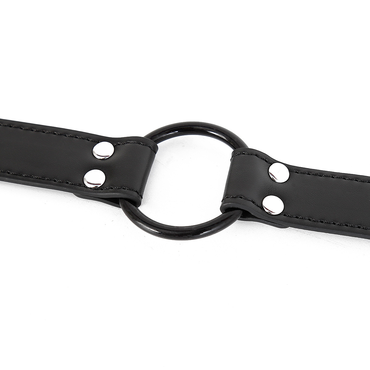 (image for) O-Ring Gag with Nipple Clamps