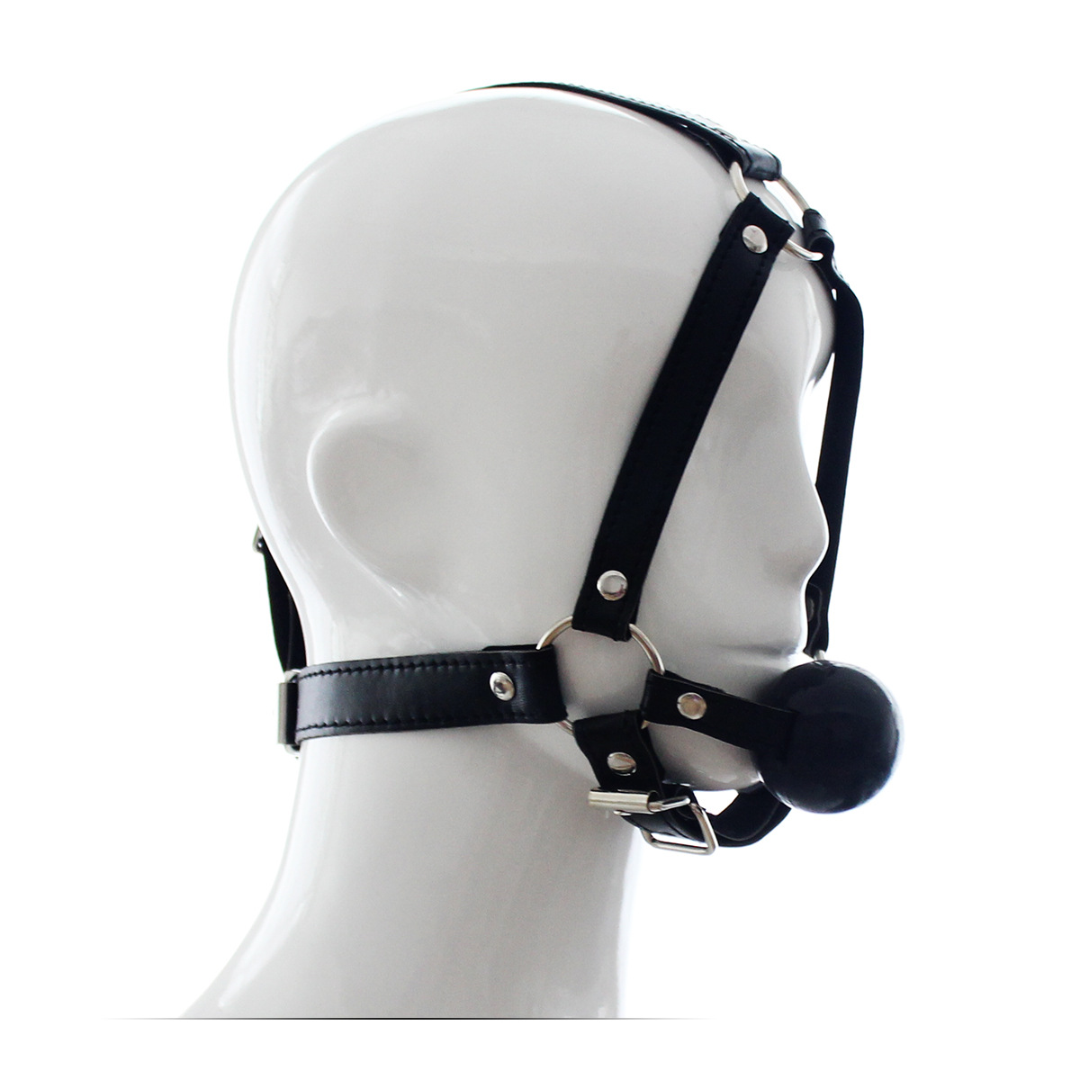 (image for) Ball Gag Head Harness