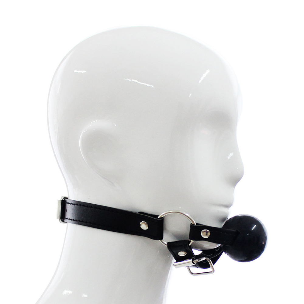 (image for) Quiet Slave Ballgag with Chin Strap
