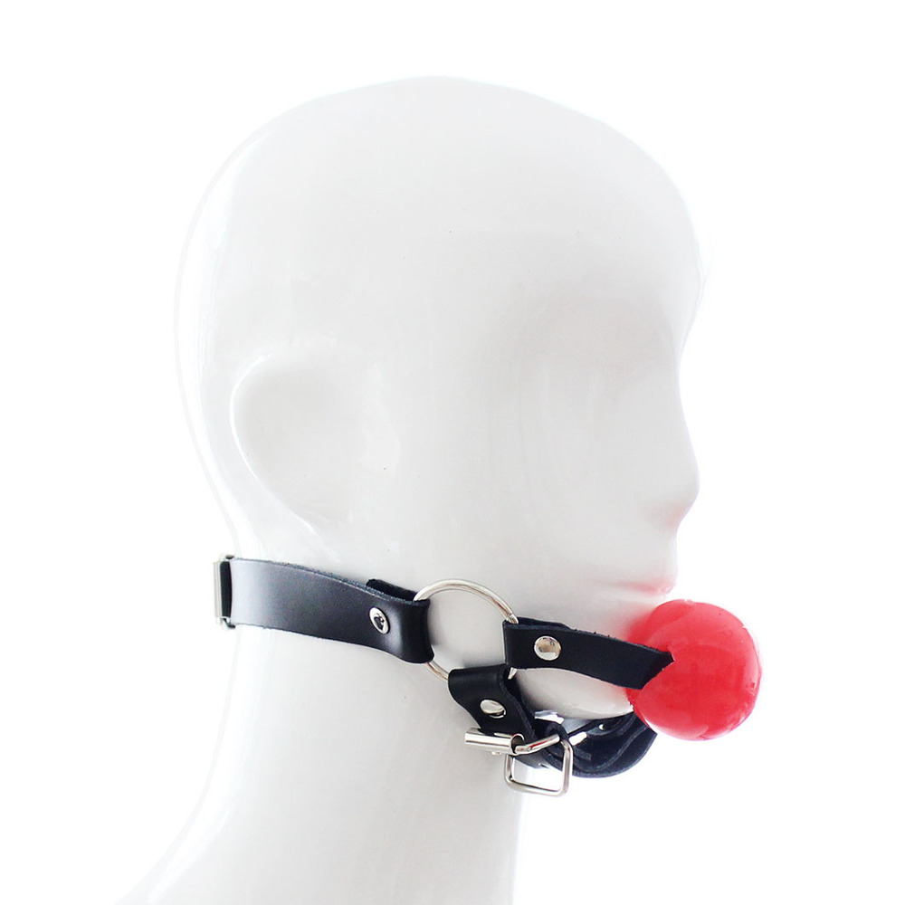 (image for) Quiet Slave Ballgag with Chin Strap