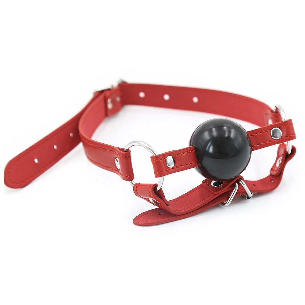 (image for) Quiet Slave Ballgag with Chin Strap