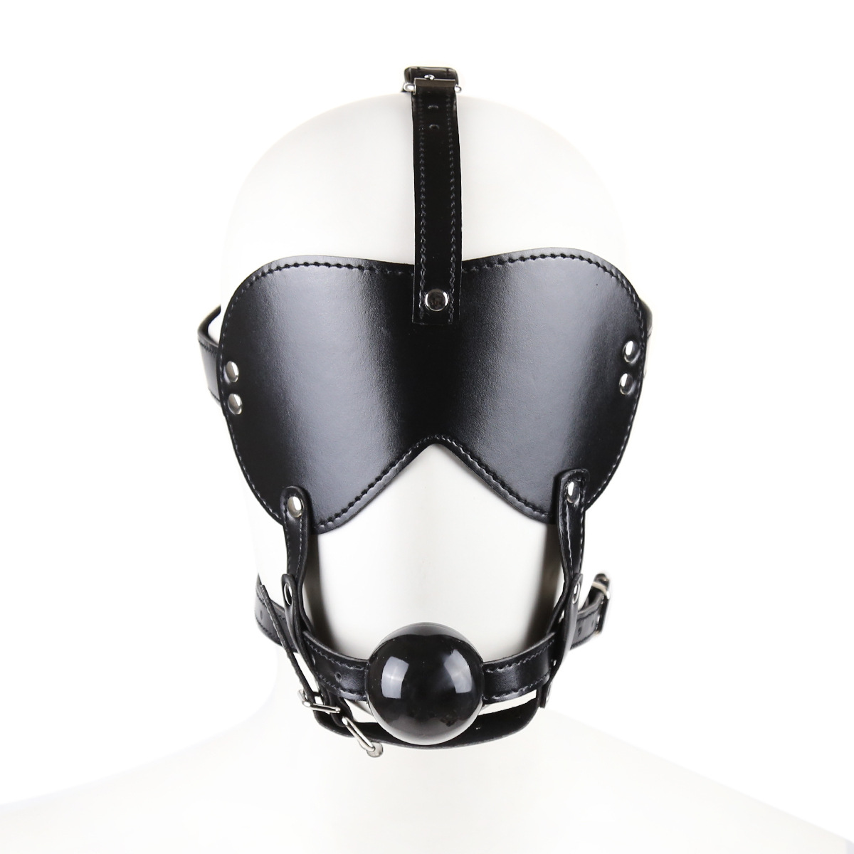 Gag Harness with Blindfold