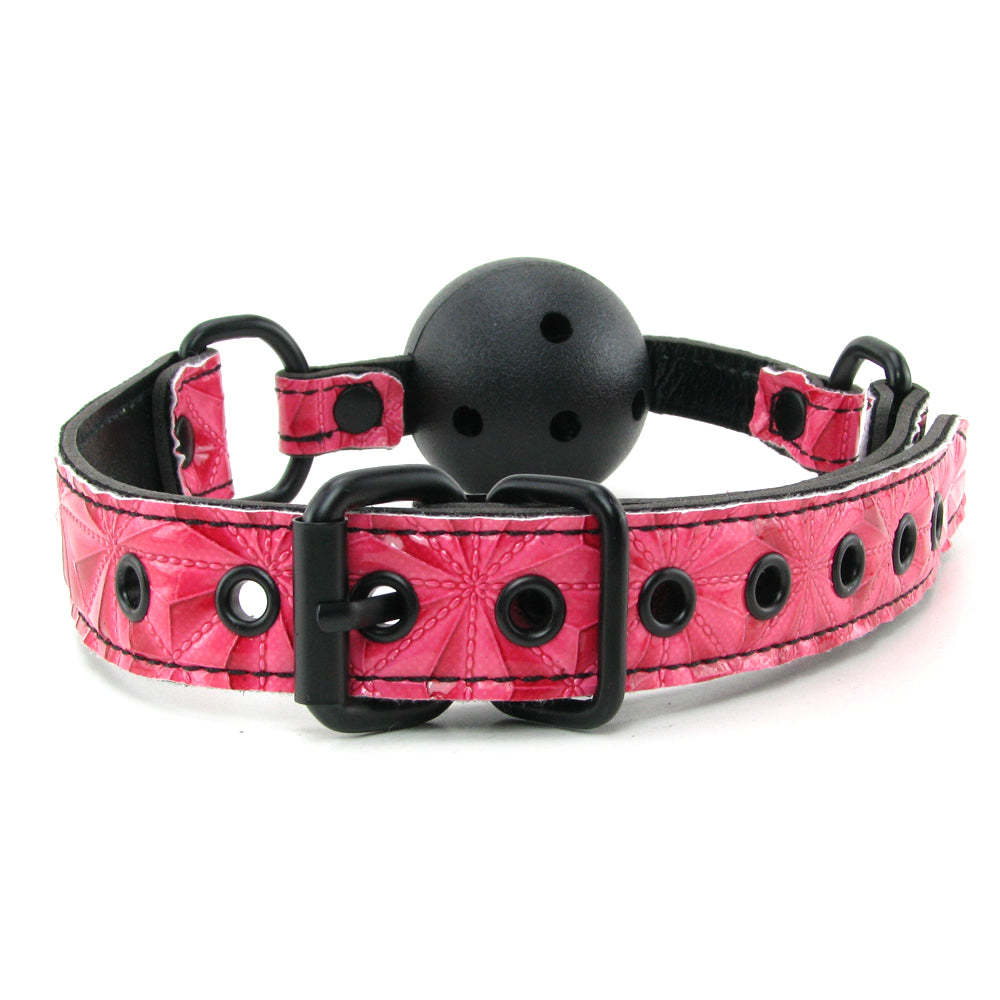 (image for) Diamond Patterned Ball Gag