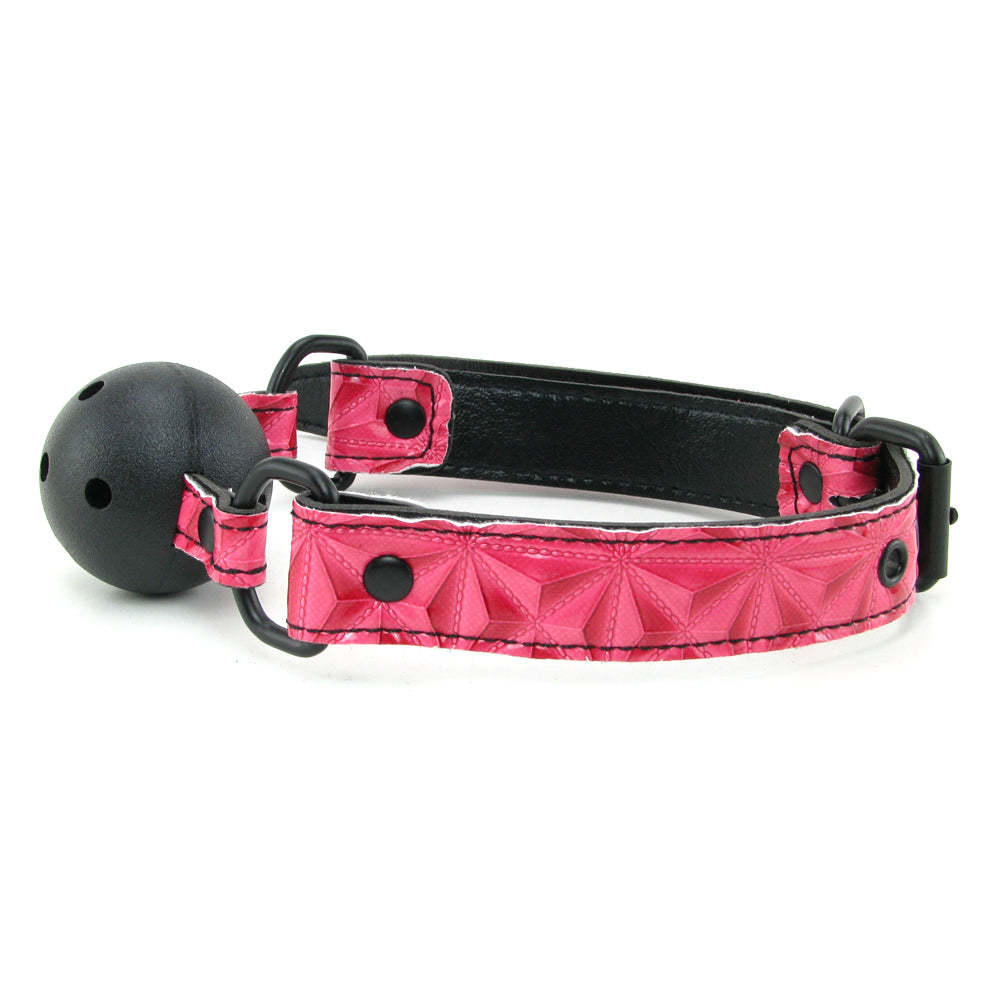 (image for) Diamond Patterned Ball Gag